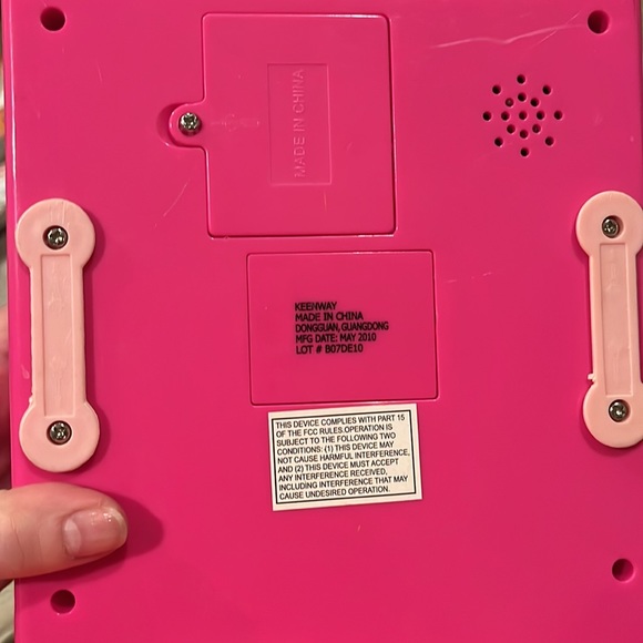 Rare Delicious Boutique kids mini toy oven pink lights sounds TESTED, WORKS EUC - Picture 3 of 4